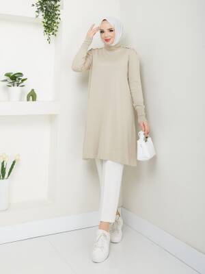 Taş Merserize Tüylenmez Şık Tunik 